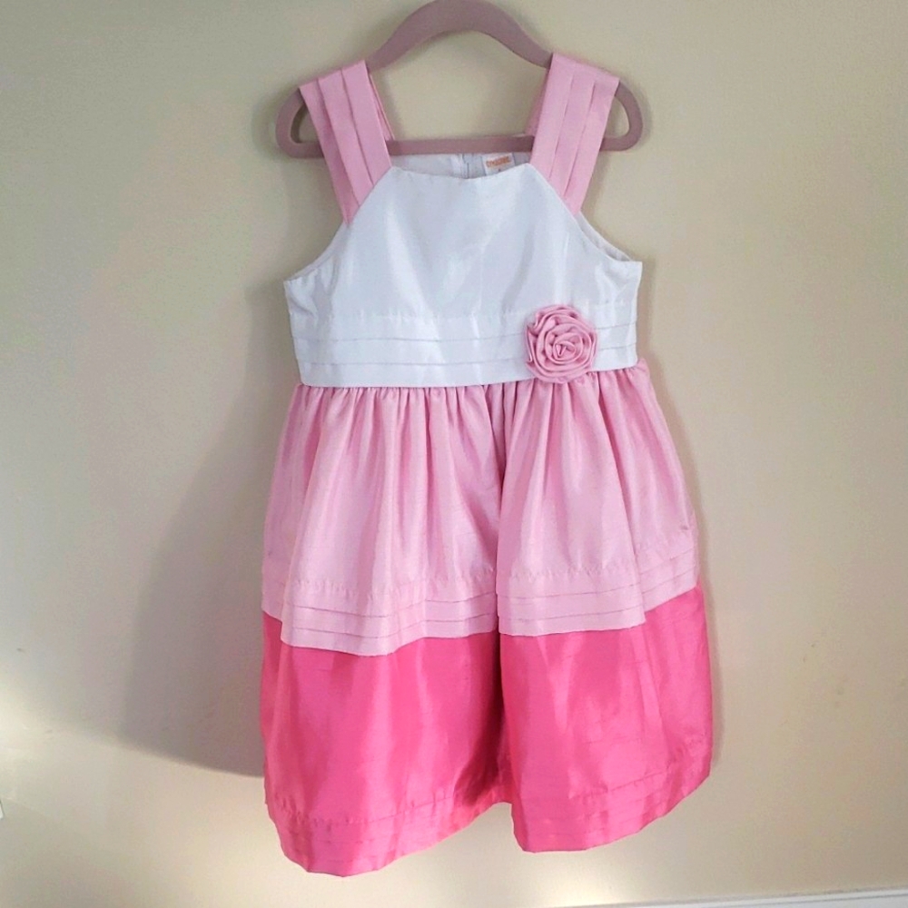 Gymboree Pink & White dress